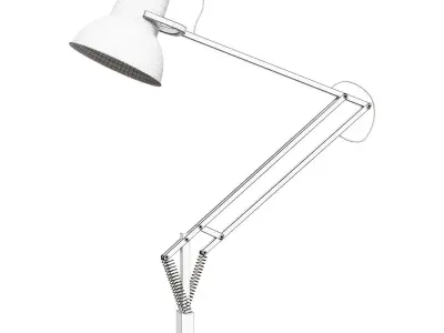 Giant by Muno Floor Lamp black 3D model