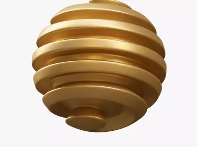 Sphere Ball Art 3D model
