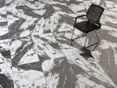 Jewelry Heavy Marble Gloss Tile 600 x 1200 mm Texture Map Texture