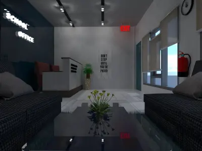 Small School Office 3D model