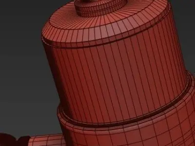 Riddle Single Wall Light 3D model