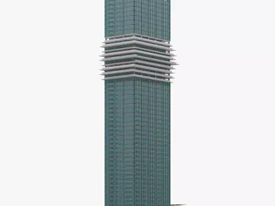 MARINA CENTRAL TOWER or THE SUN TOWER  SAI GON 3D model