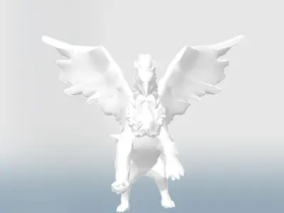 flying beast Free 3D model