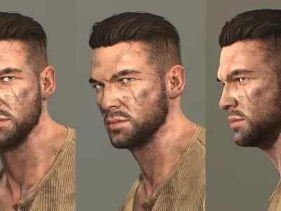  Soldier - Game Character - Rigged 