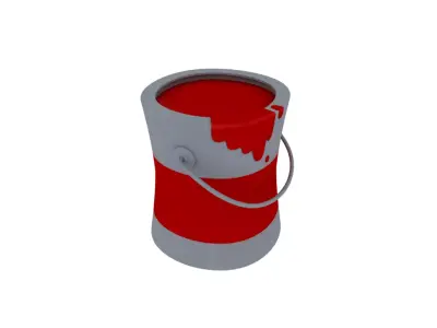 Paint Can 3D model