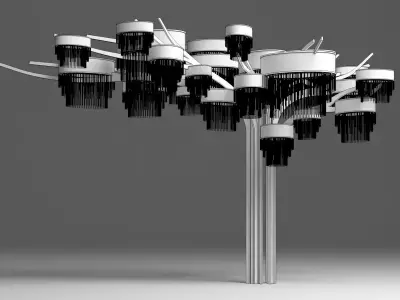 Decorative Tree 3D model buy