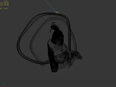 Pool - Sculpture - Fairy 02 3D model