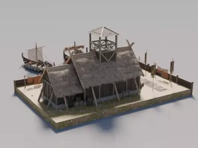 Nordic House 23 3D model