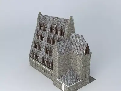 Ancient House version 3 Free 3D model
