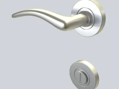 Door Handle for ArchViz Projects - Style E015 3D model