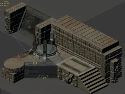 Different dimension - architecture - architecture 09 3D model