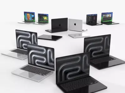 Apple MacBook Pro 2023 14 and 16 3D model