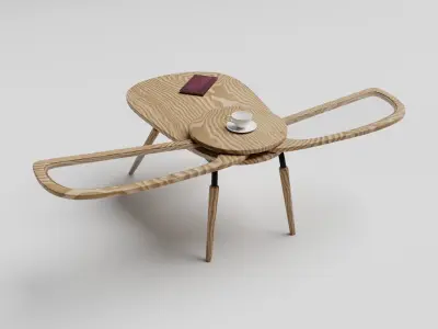 Beetle coffee table 3D model