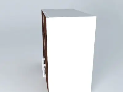 Cabinets cabinet with two doors Free 3D model
