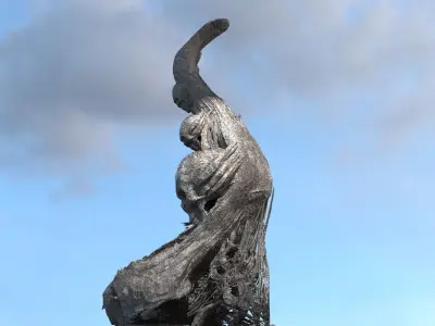 Planet Meteor rock 3D model