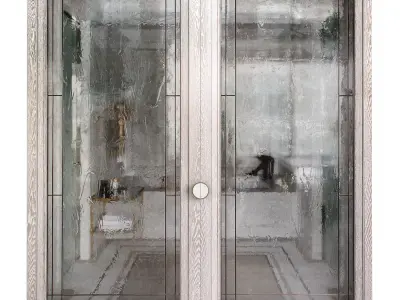 Classic door 3D model