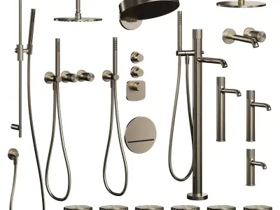 Gessi Habito mixer set 3D model