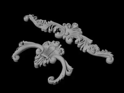 dekor ornament 3D model 120