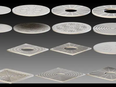 102 Urban Props- Vol 02- Kitbash- High detail 3d models 3D model