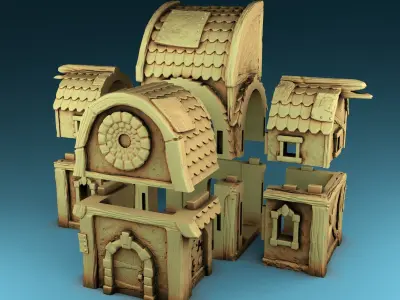 Engineers House 3D print model