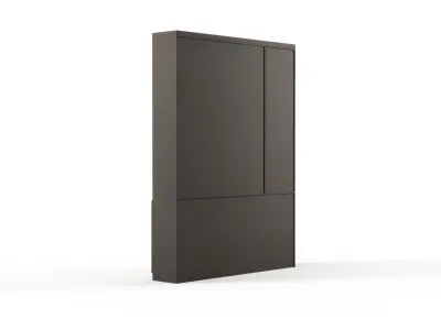 Modern Office High Cabinet File 2 For Director  Free 3D model