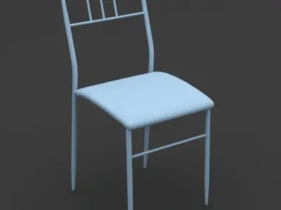 Red Chair 03 3D model