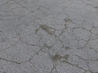 Road Textures Pack 8 3D model