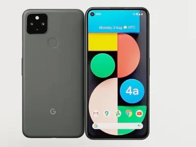 Google Pixel 4a 5G 3D model