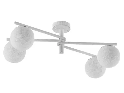 Boomerang ceiling light 3D model