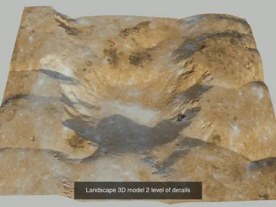 Collection Landscape 3D models 3D Model Pack