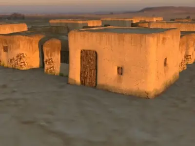 Mesopotamian Settlement 3D model