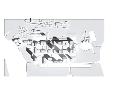 Canary Wharf London England 3D print model