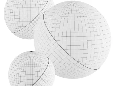 VL Studio Table Floor Lamp 3D model