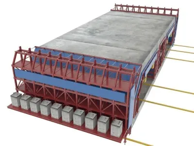 Tunnel Support 3D model