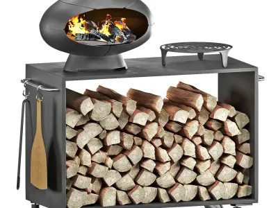 Morso forno garden set 3D model