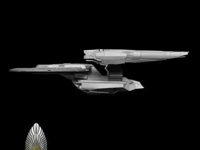 USS Vengeance Star Trek 3d digital download 3D print model