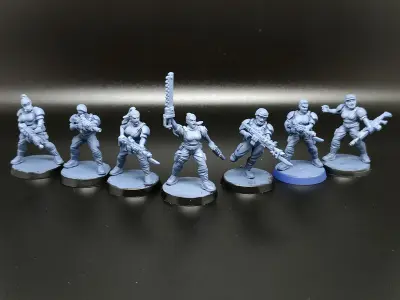 Vanquishers Shock Troops 3D print model