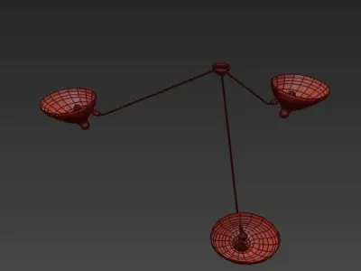 Serge Mouille 3D model
