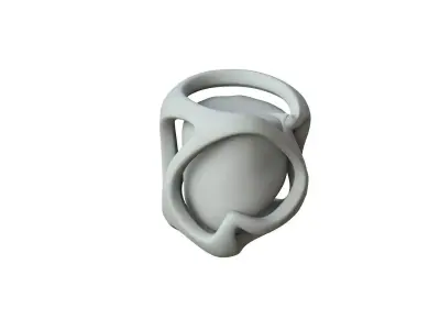 SciFi Shape Object Low Poly 118 Low-poly 3D model