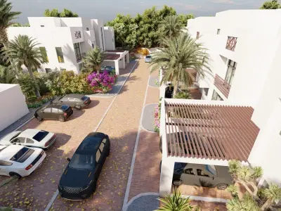 House Compound Concept 3D model