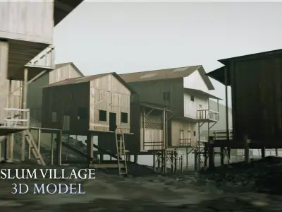 slum village 3D model