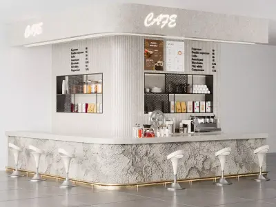 CAFE BAR NO39 A 3D model