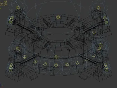 Moon - Air Supply Station 01 3D model