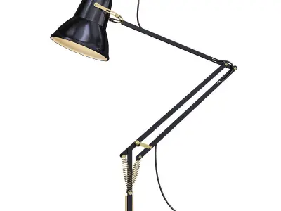 ANGLEPOISE ORIGINAL BRASS DESK LAMP Low-poly 3D model