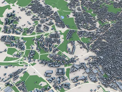 Catania City Italy 3D model