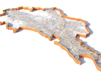 Mumbai City India 3D model