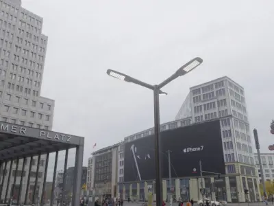 Street Light 12 version 3 3m with pole 3 Low-poly 3D model