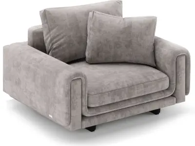 Roche Bobois UNDERLINE Armchair 3D model