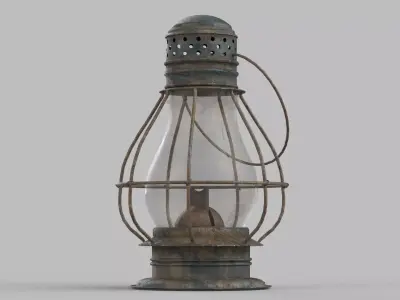 lantern old 3D model