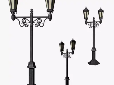 Lamp Street Series LumixLu N3 3D model